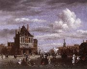 RUISDAEL, Jacob Isaackszon van The Dam Square in Amsterdam china oil painting reproduction